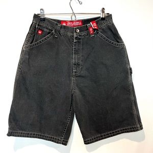JNCO Vintage Black Shorts Y2K streetwear